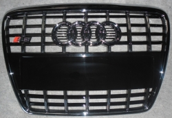 Maska - Gril AUDI S6 (2004-2010)  - černá